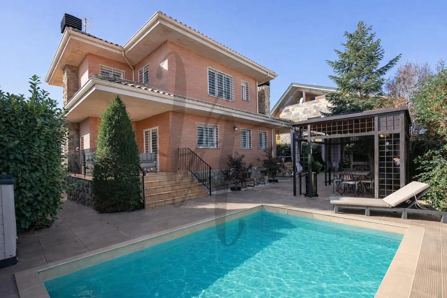 Vista exterior de Casa o chalet en venta en Valdetorres de Jarama con Calefacción, Jardín privado y Terraza