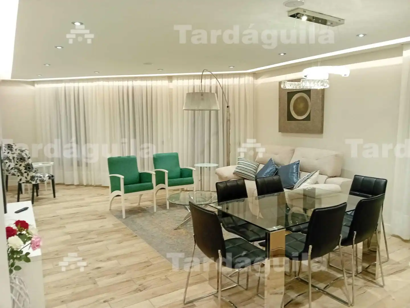 Sala de estar de Piso de alquiler en Salamanca con Calefacción y Amueblado