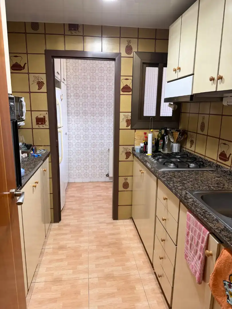 Cocina de Piso en venta en Badalona con Aire acondicionado, Calefacción y Parquet