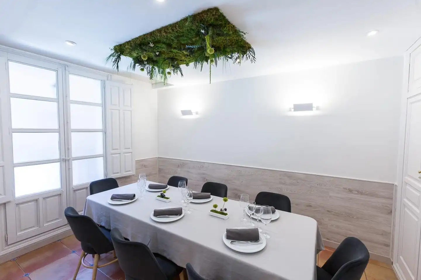 Esszimmer von Geschaftsraum zur Miete in Zaragoza mit Klimaanlage
