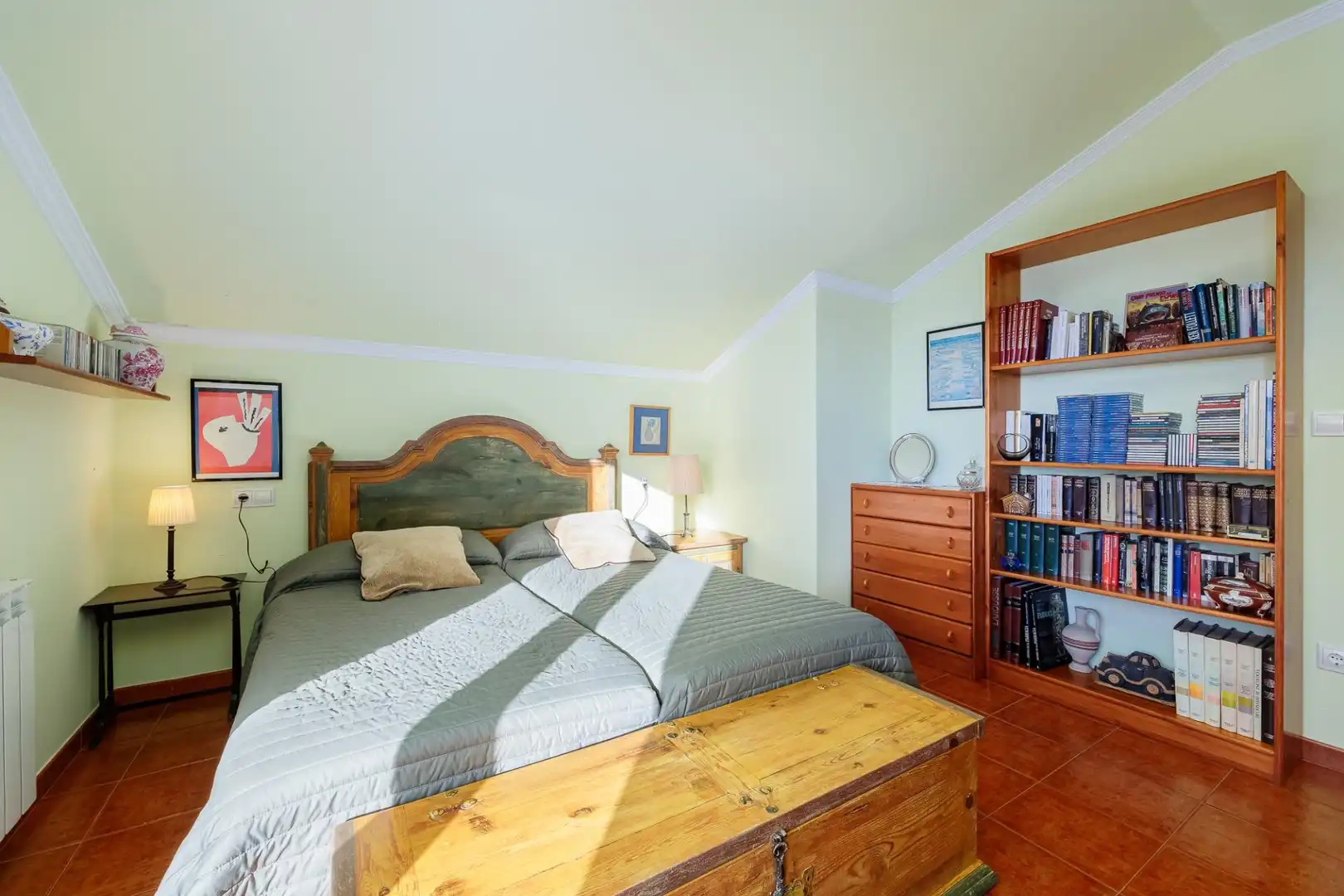 Schlafzimmer von Haus oder Chalet zum Verkauf in Moaña mit Heizung, Abstellraum und Balkon