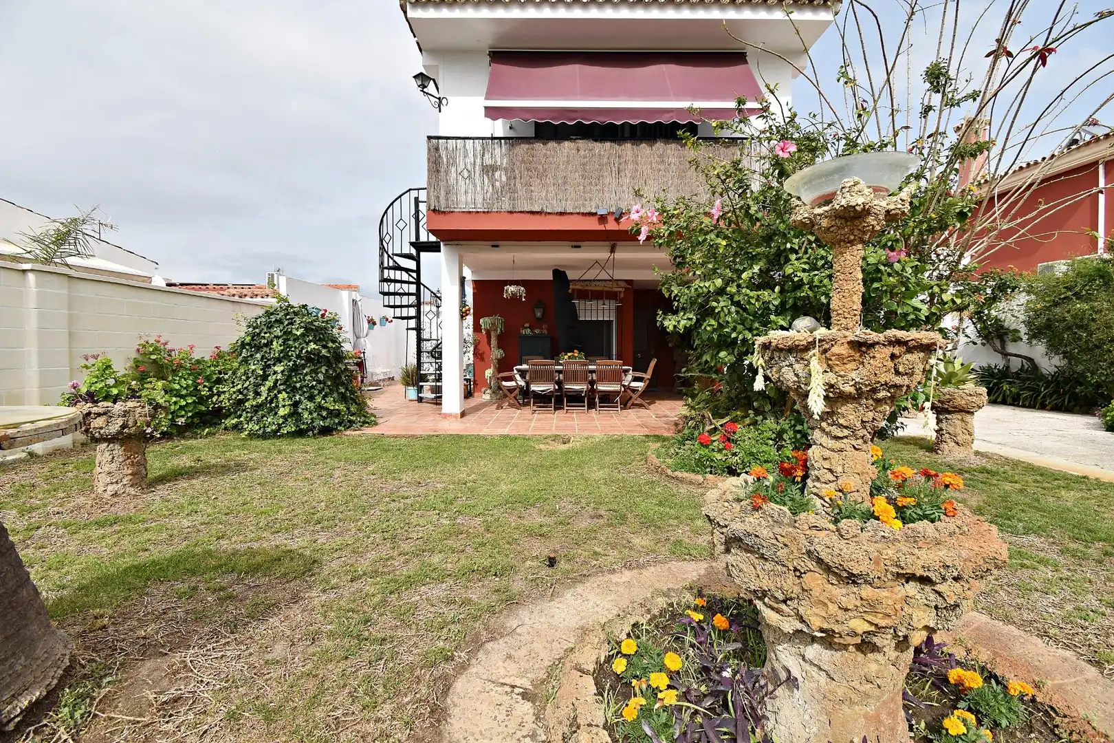 Jardí de Casa o xalet en venda en El Puerto de Santa María amb Aire condicionat i Jardí privat