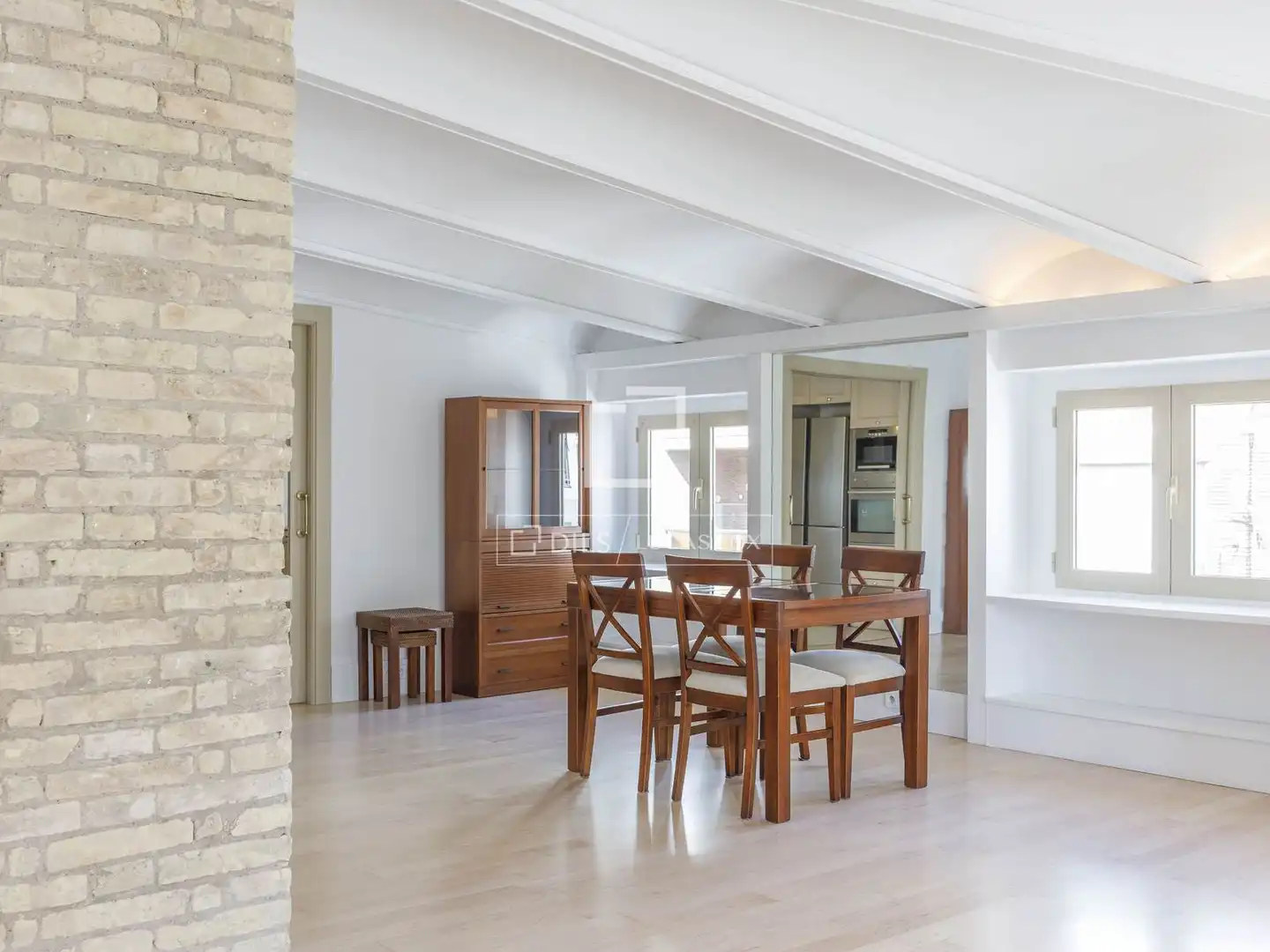 Comedor de Piso de alquiler en Valencia con Aire acondicionado, Calefacción y Parquet