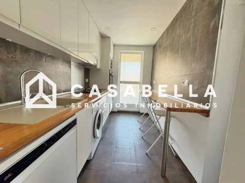 Cocina de Piso de alquiler en Valencia con Aire acondicionado, Calefacción y Terraza