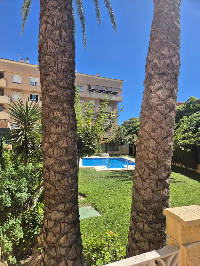 Swimming pool of Flat for rent in Benalmádena  with Air Conditioner, Terrace and Furnished