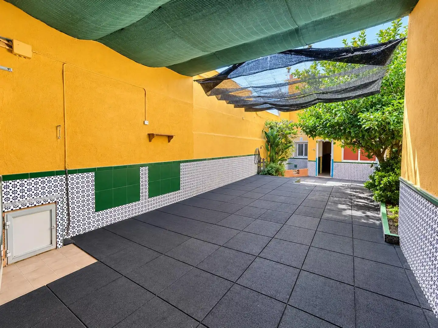 Terraza de Casa o chalet en venta en Centre