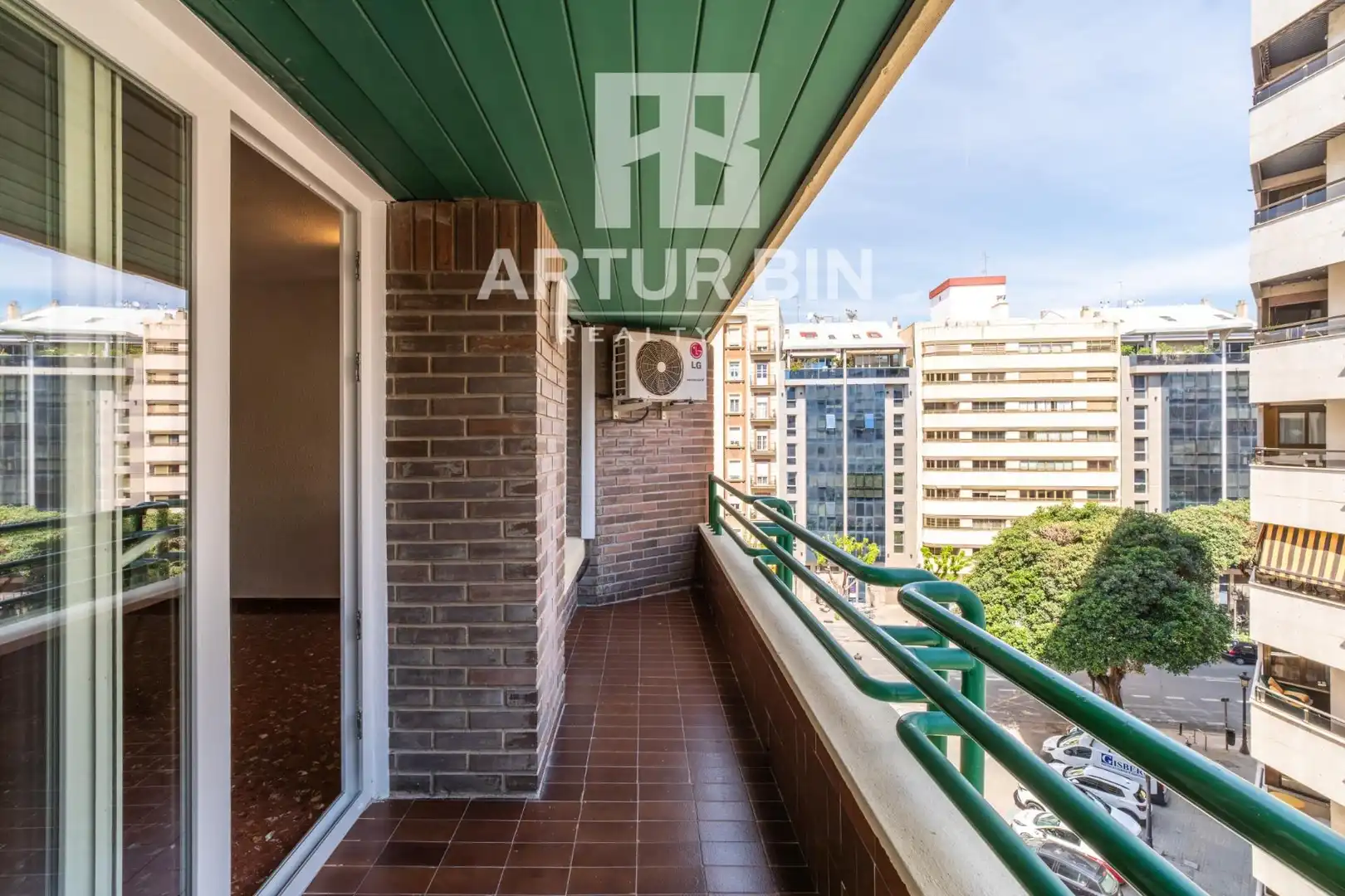 Dormitori de Apartament de lloguer en Valencia amb Aire condicionat