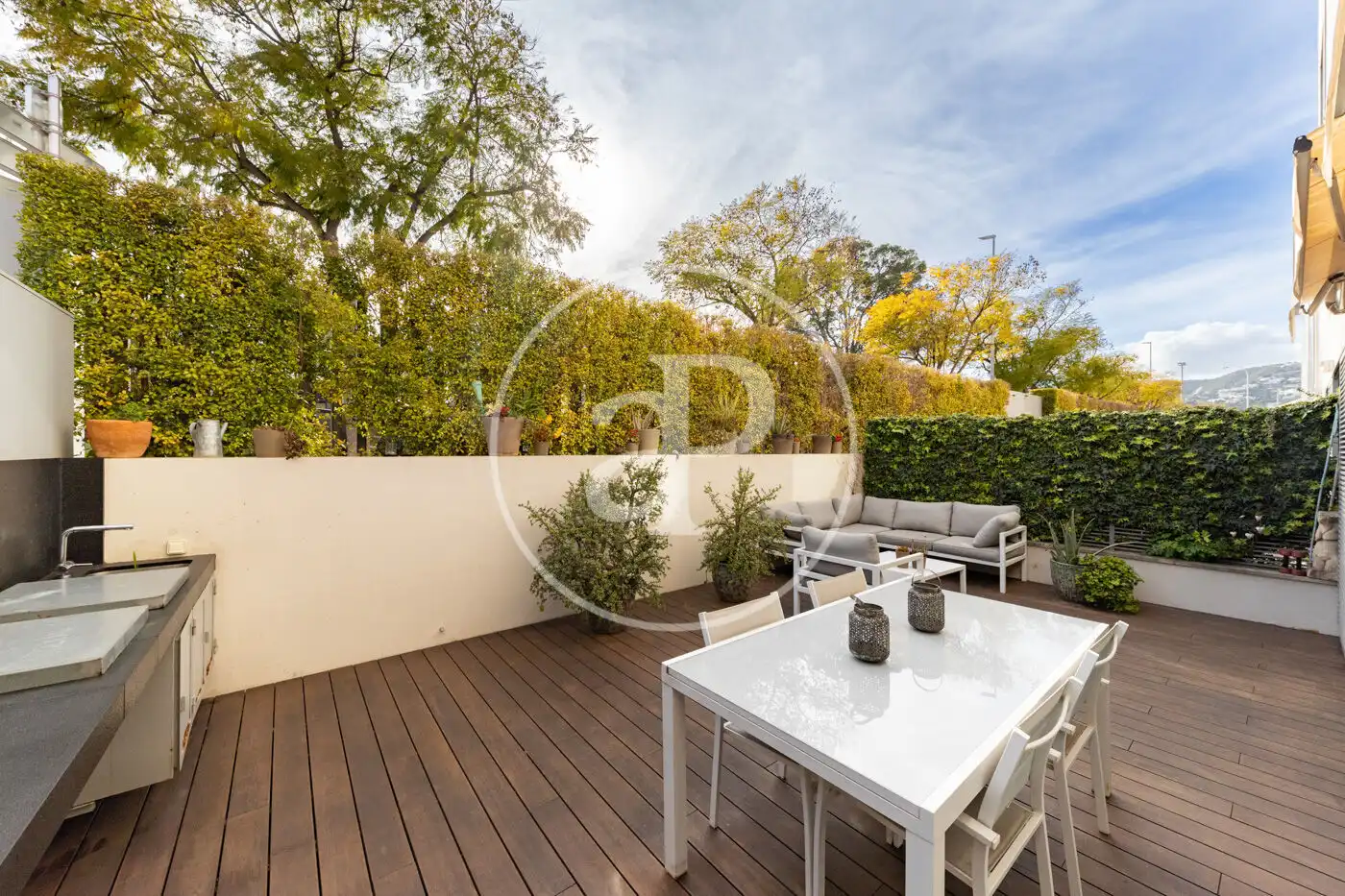 Terrace of Flat for sale in  Palma de Mallorca  with Air Conditioner, Heating and Private garden