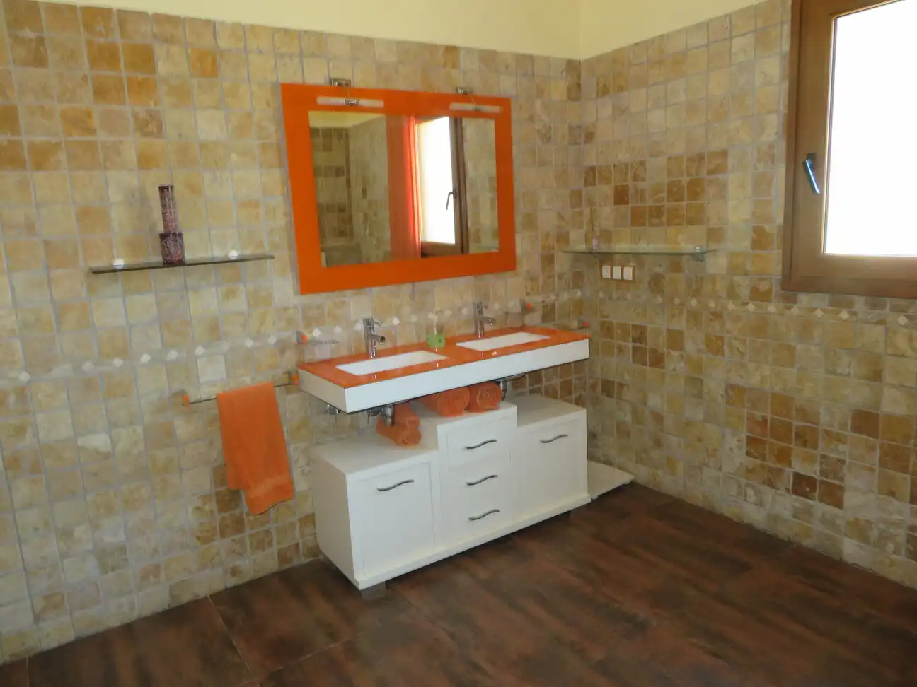 Baño de Casa o chalet en venta en Els Poblets con Aire acondicionado, Calefacción y Jardín privado