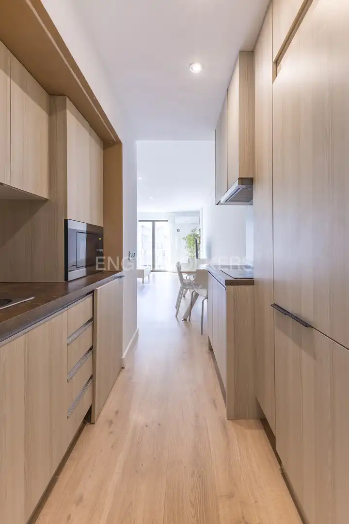 Cocina de Apartamento en venta en Madrid con Aire acondicionado, Calefacción y Balcón