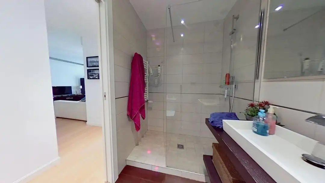 Baño de Piso de alquiler en Madrid con Aire acondicionado, Calefacción y Balcón