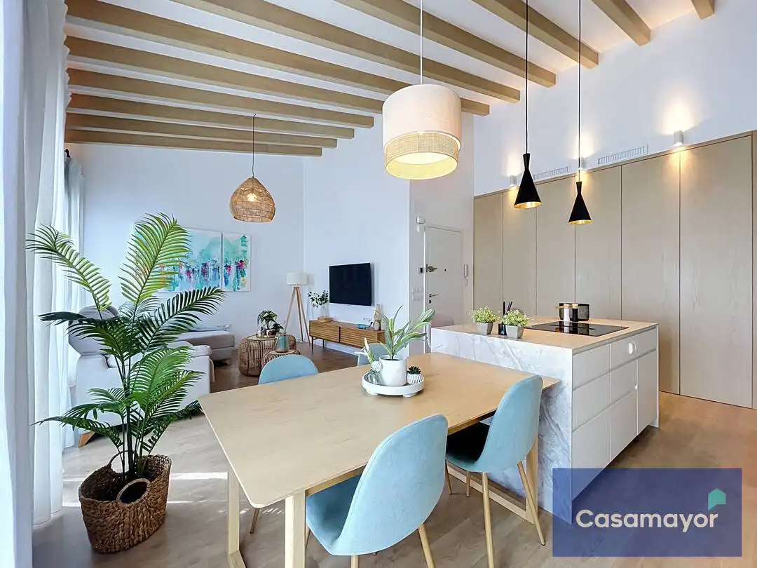 Comedor de Piso en venta en Alicante / Alacant con Aire acondicionado, Calefacción y Terraza