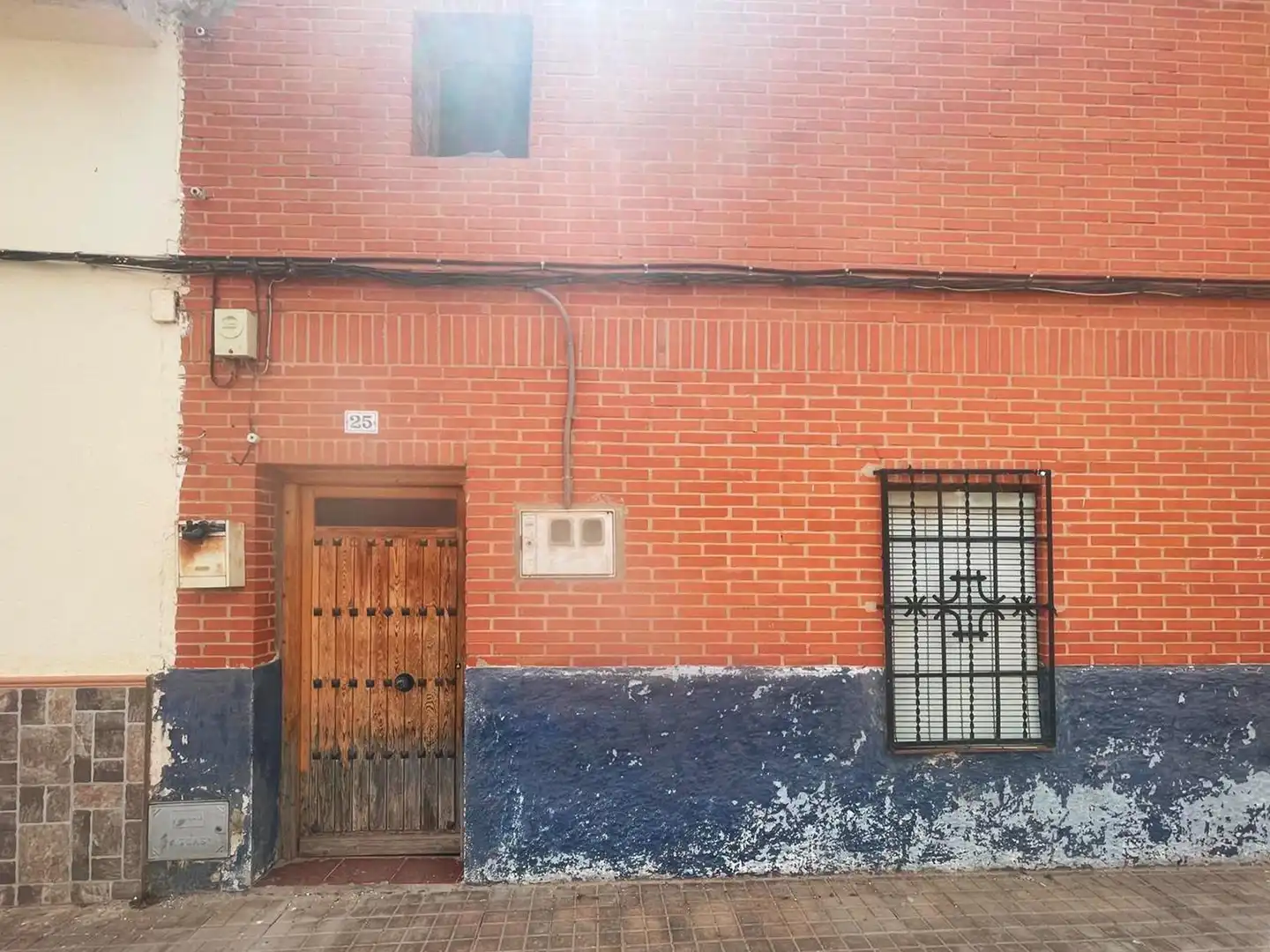 Vista exterior de Casa o xalet en venda en Villanueva de Alcardete