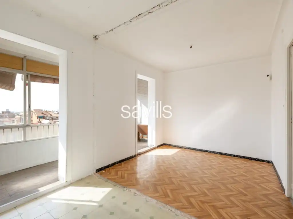 Living room of Attic for sale in Barcelona  with Balcony