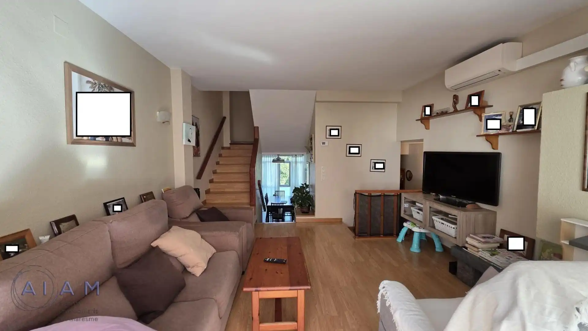 Living room of Houses for sale in Tordera  with Heating, Private garden and Storage room