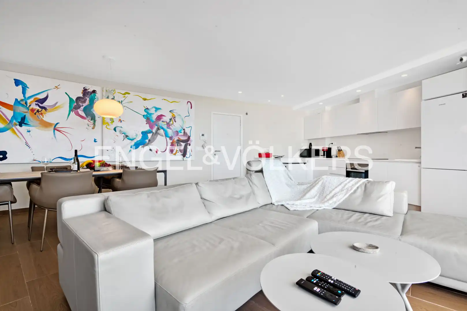 Sala de estar de Ático en venta en Dénia con Calefacción, Terraza y Piscina