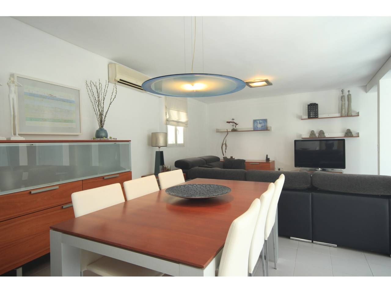 Comedor de Ático de alquiler en Sa Pobla con Aire acondicionado, Terraza y Amueblado