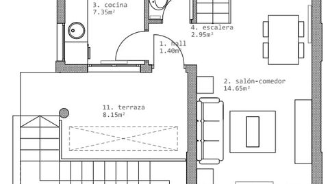 Foto 4 de Casa o chalet en venta en Calle la Central, 4, Cacicedo, Camargo
