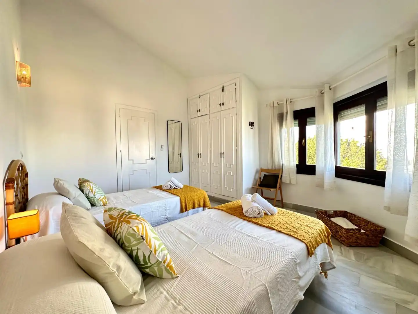 Bedroom of Attic for rent in Mijas  with Air Conditioner, Heating and Private garden