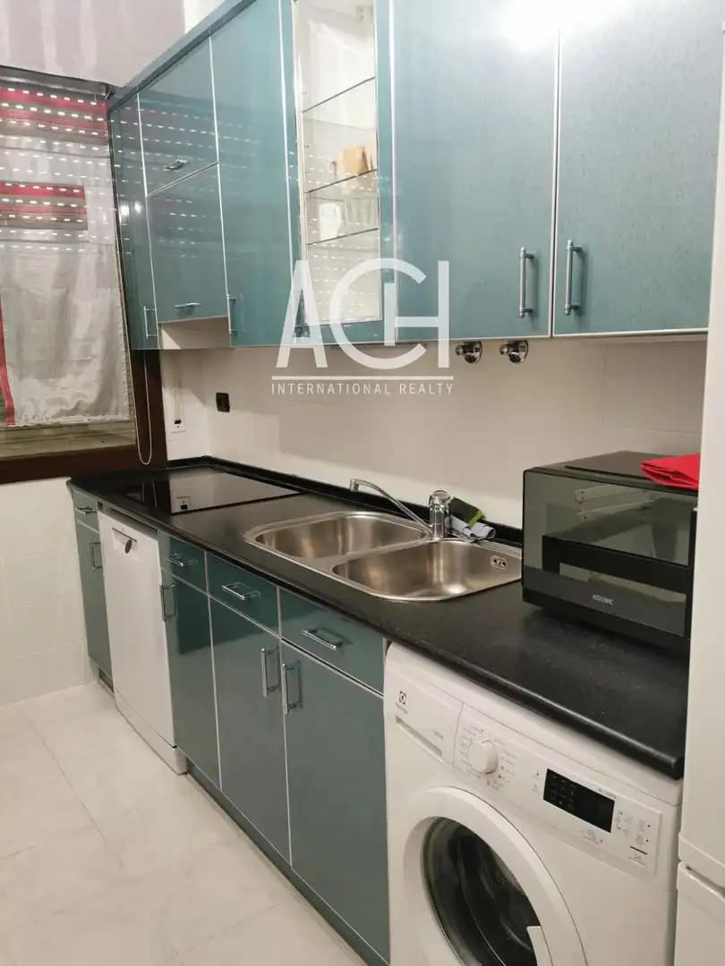 Kitchen of Flat for rent in Bilbao   with Heating, Terrace and Furnished