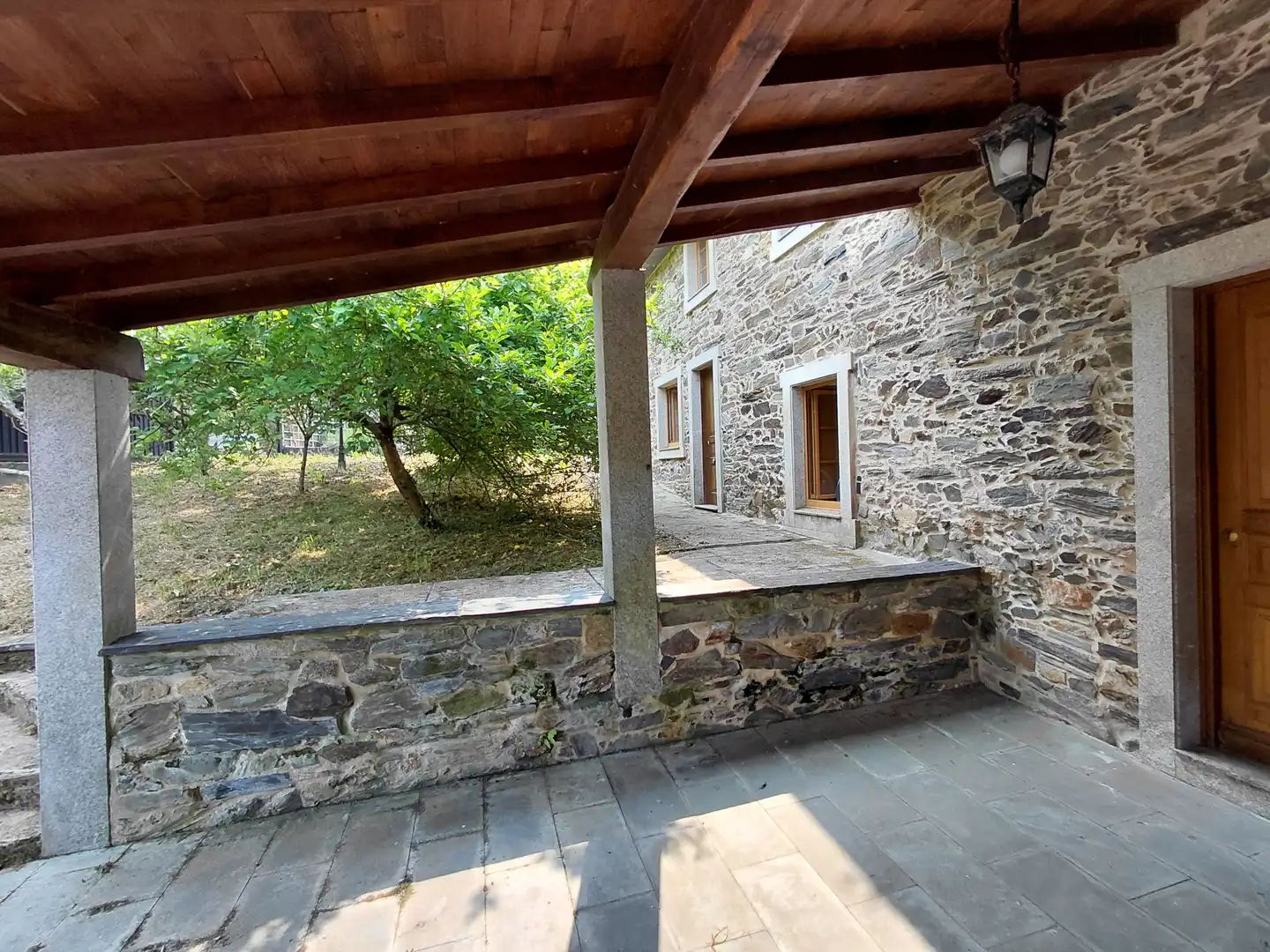 Jardín de Casa o chalet en venta en Betanzos con Calefacción, Jardín privado y Trastero