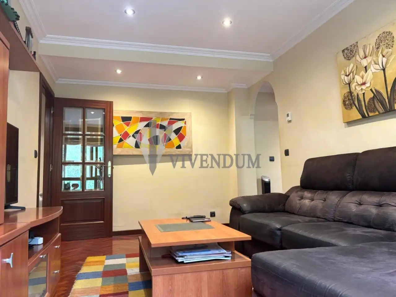 Living room of Flat for sale in Lavadores