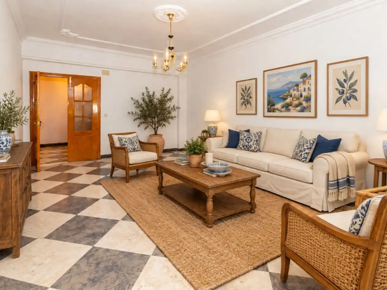 Living room of Houses for sale in Campillos, Málaga