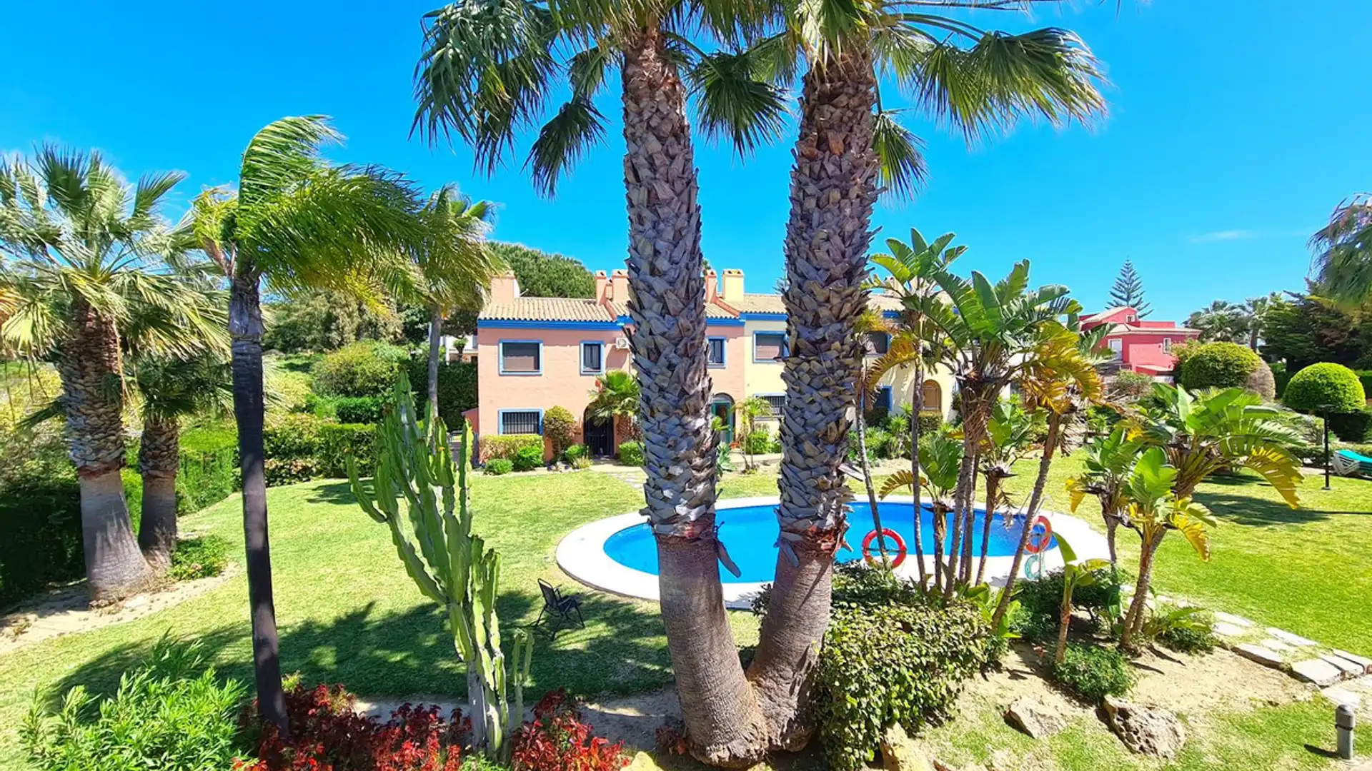 Garden of Single-family semi-detached for sale in Manilva  with Air Conditioner and Private garden