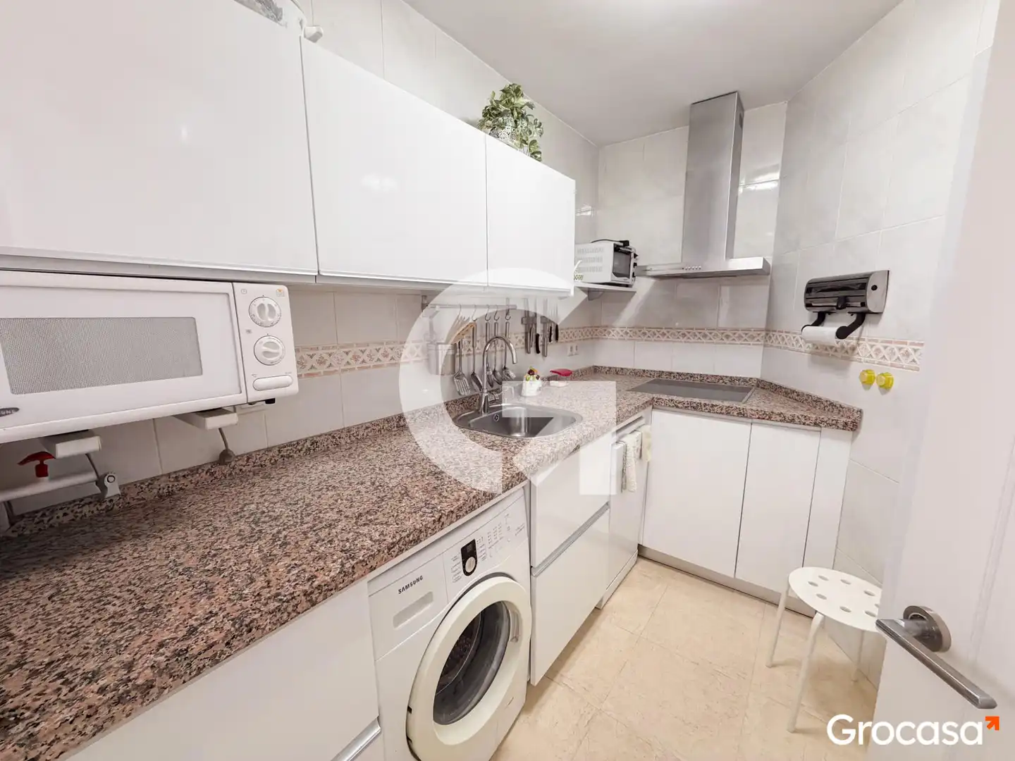 Cocina de Piso en venta en Benalmádena con Aire acondicionado, Jardín privado y Terraza