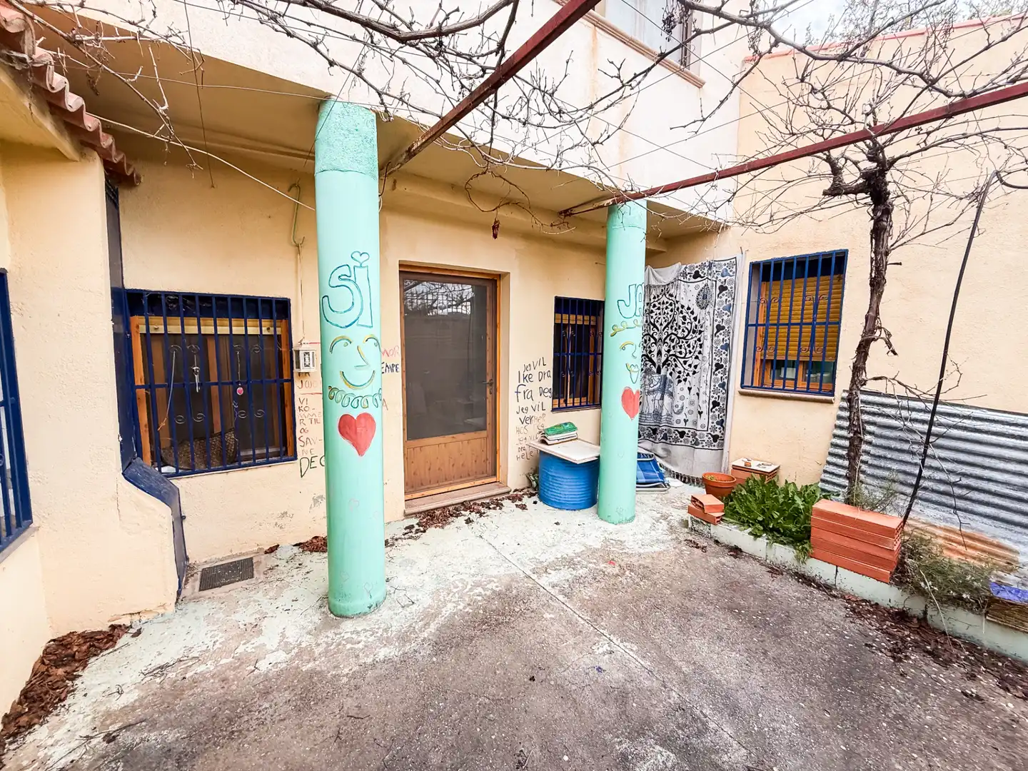 Vista exterior de Finca rústica en venta en Gor con Jardín privado, Terraza y Amueblado