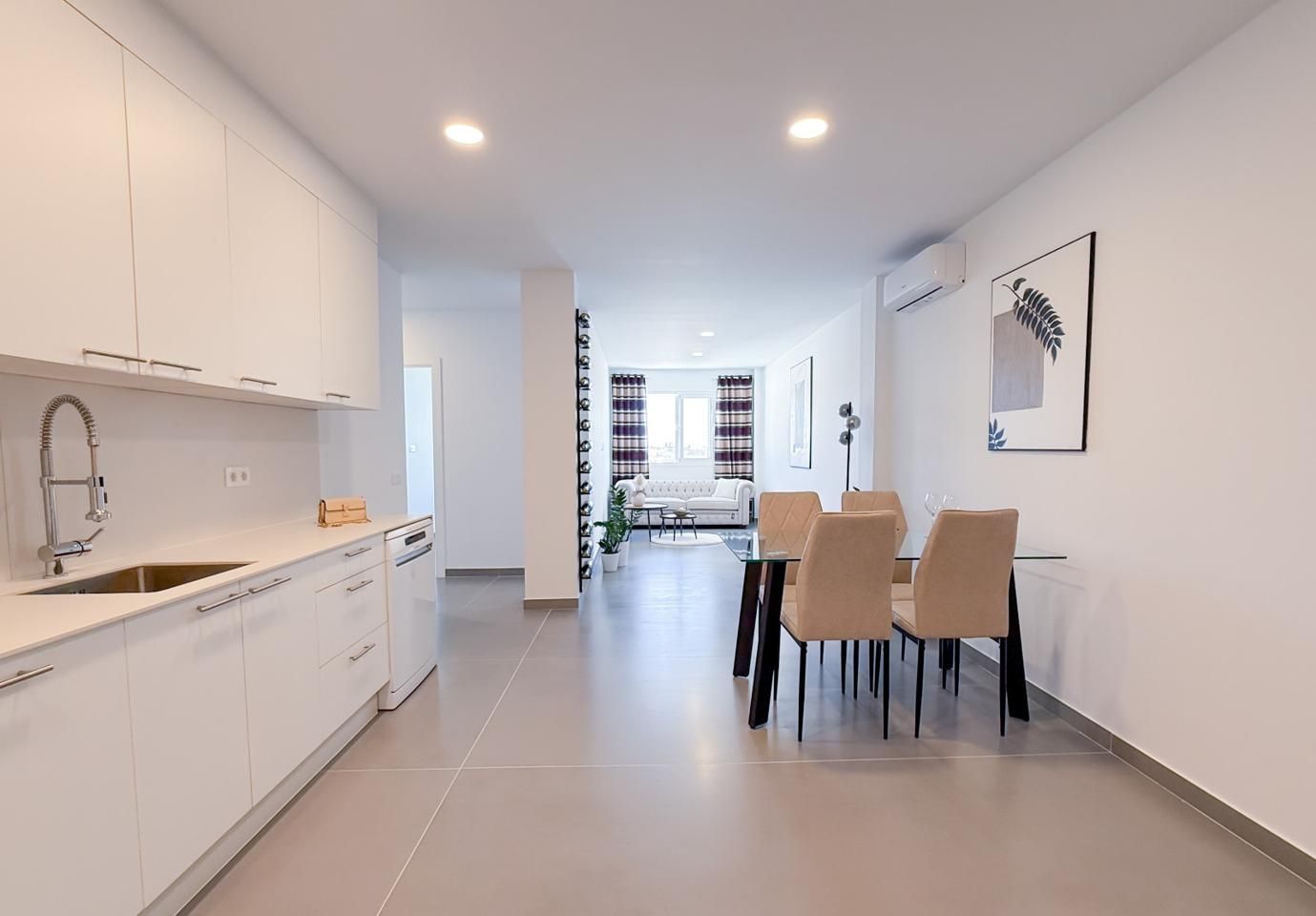 Kitchen of Flat for sale in Arona  with Furnished