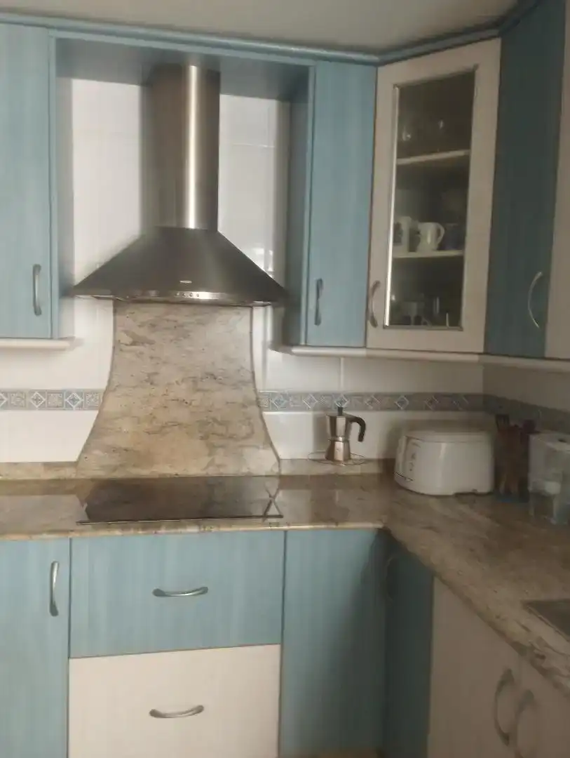 Cuina de Pis en venda en Mazarrón amb Moblat i Balcó