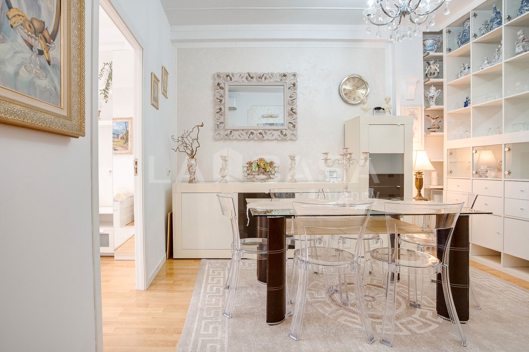 Dining room of Planta baja for sale in Badalona  with Air Conditioner, Terrace and Storage room