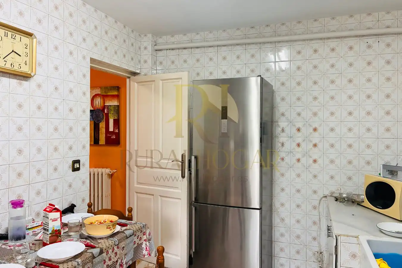 Cocina de Casa o chalet en venta en Cuadros con Calefacción y Jardín privado