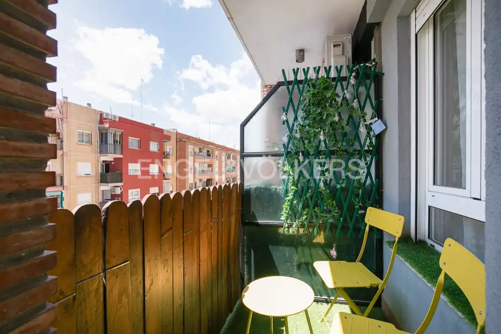Balcony of Flat for rent in Valencia  with Heating, Parquet flooring and Terrace