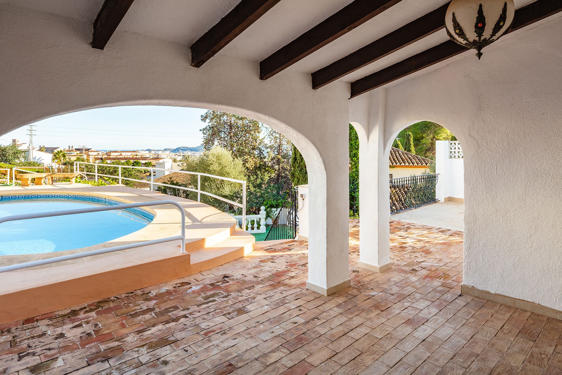 Terrace of House or chalet for sale in Jávea / Xàbia  with Air Conditioner, Private garden and Swimming Pool
