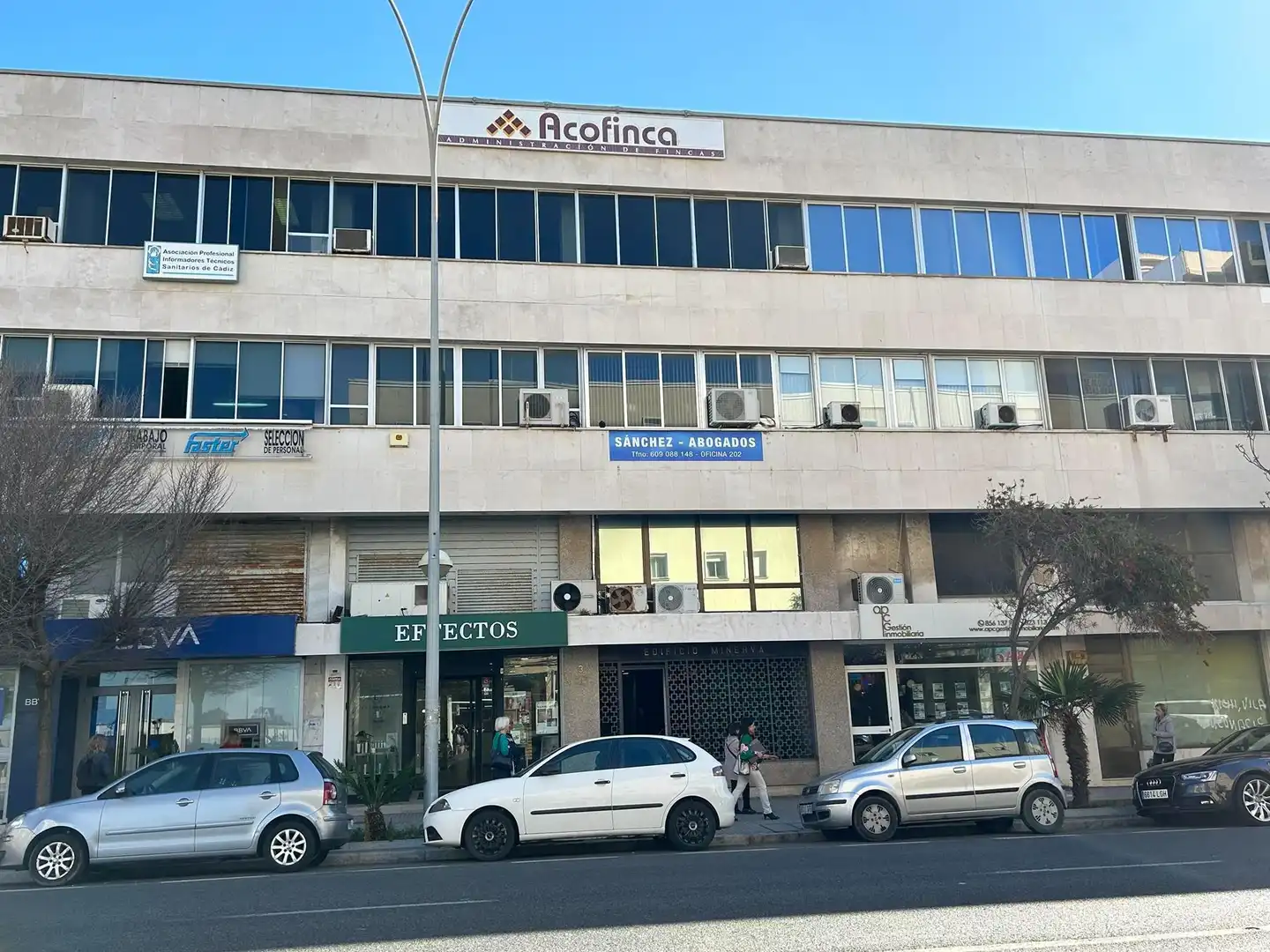Vista exterior de Oficina en venta en Cádiz