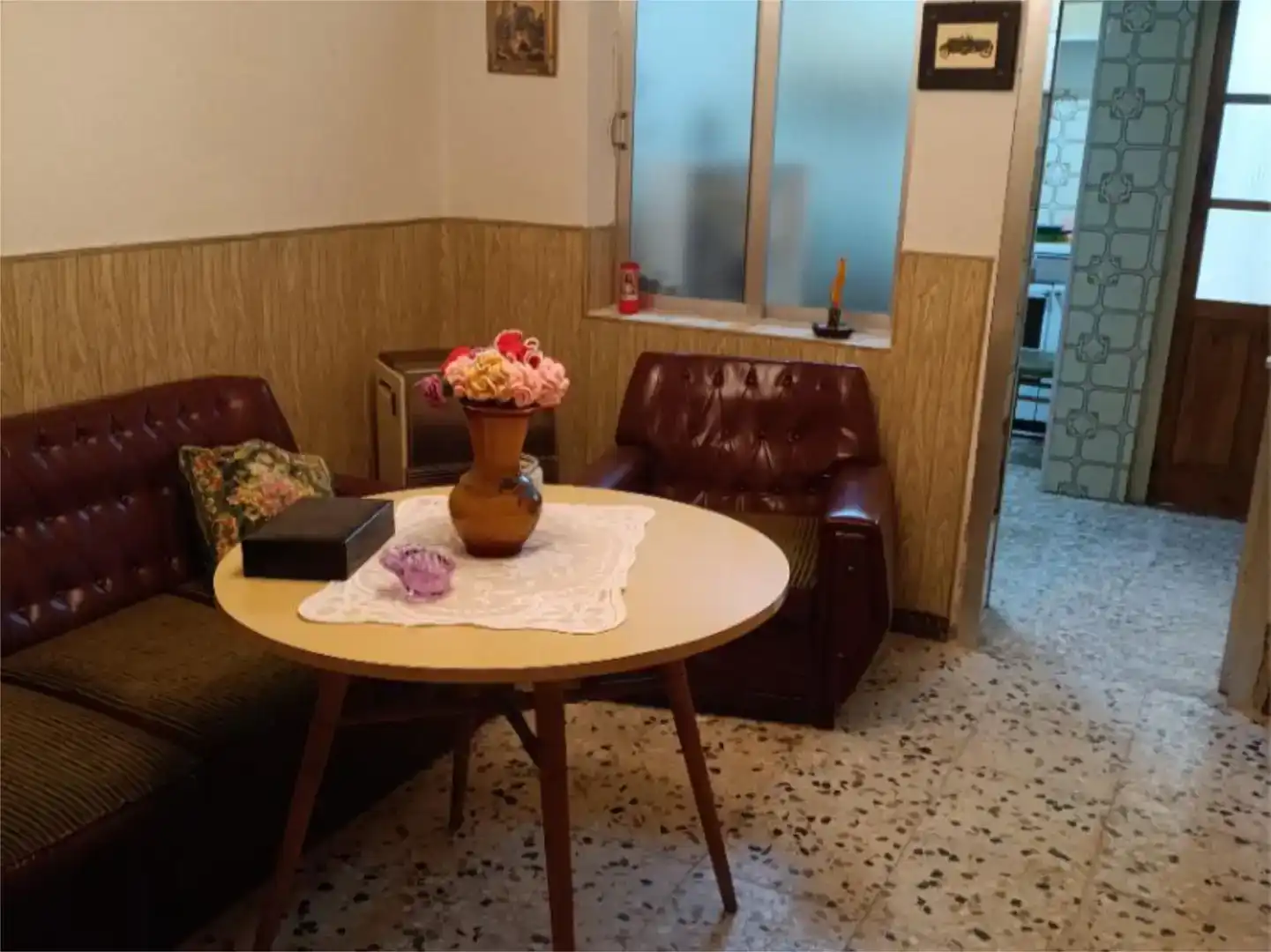 Sala d'estar de Casa adosada en venda en Cantalapiedra, Salamanca