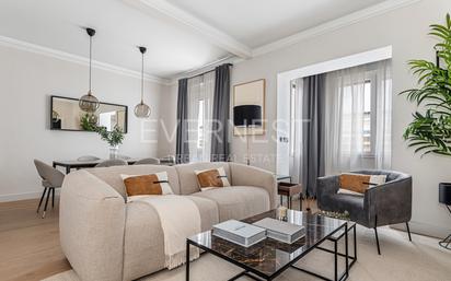 Living room of Attic for sale in  Madrid Capital  with Air Conditioner, Heating and Terrace