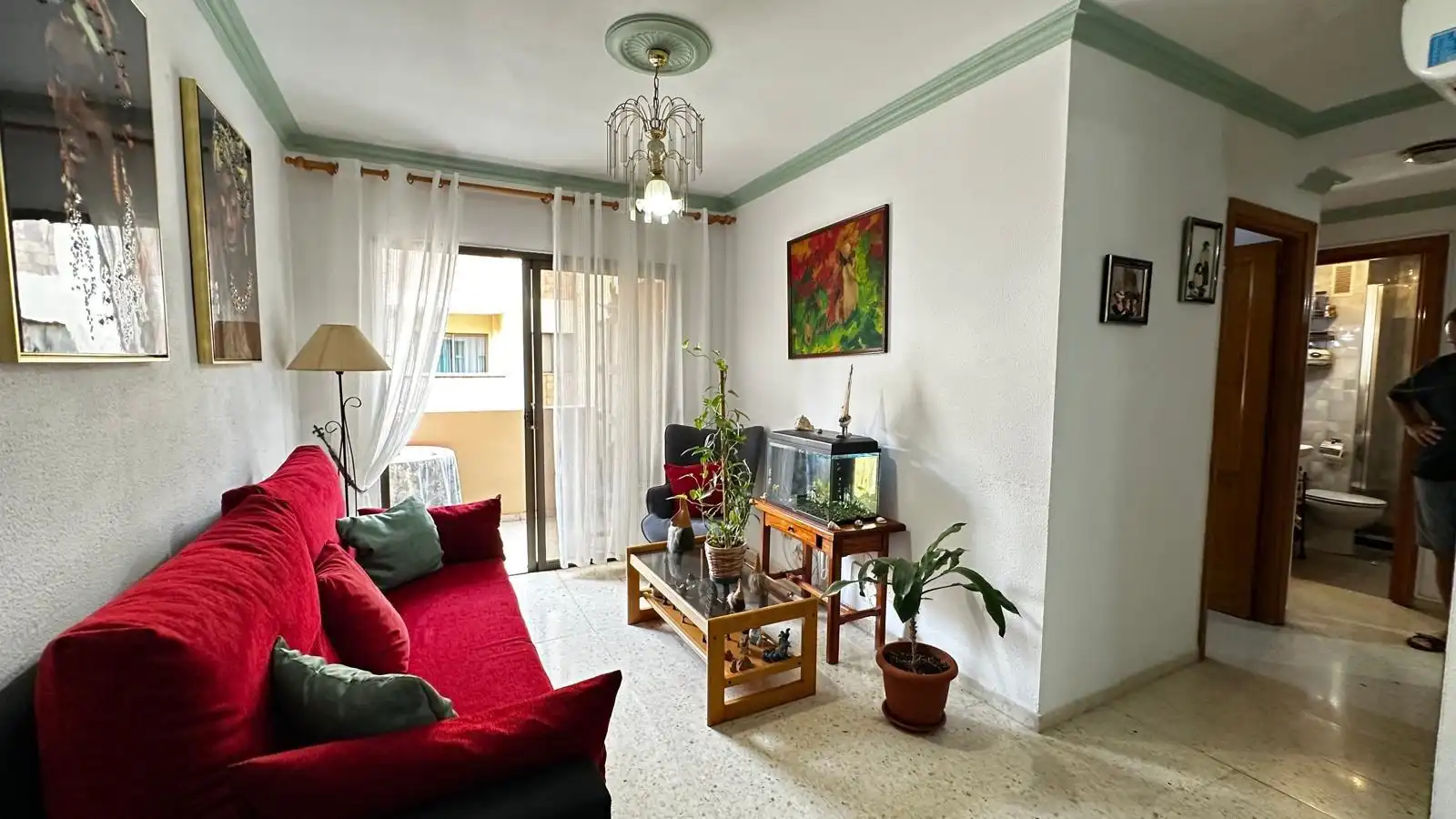 Sala d'estar de Apartament en venda en San Fernando