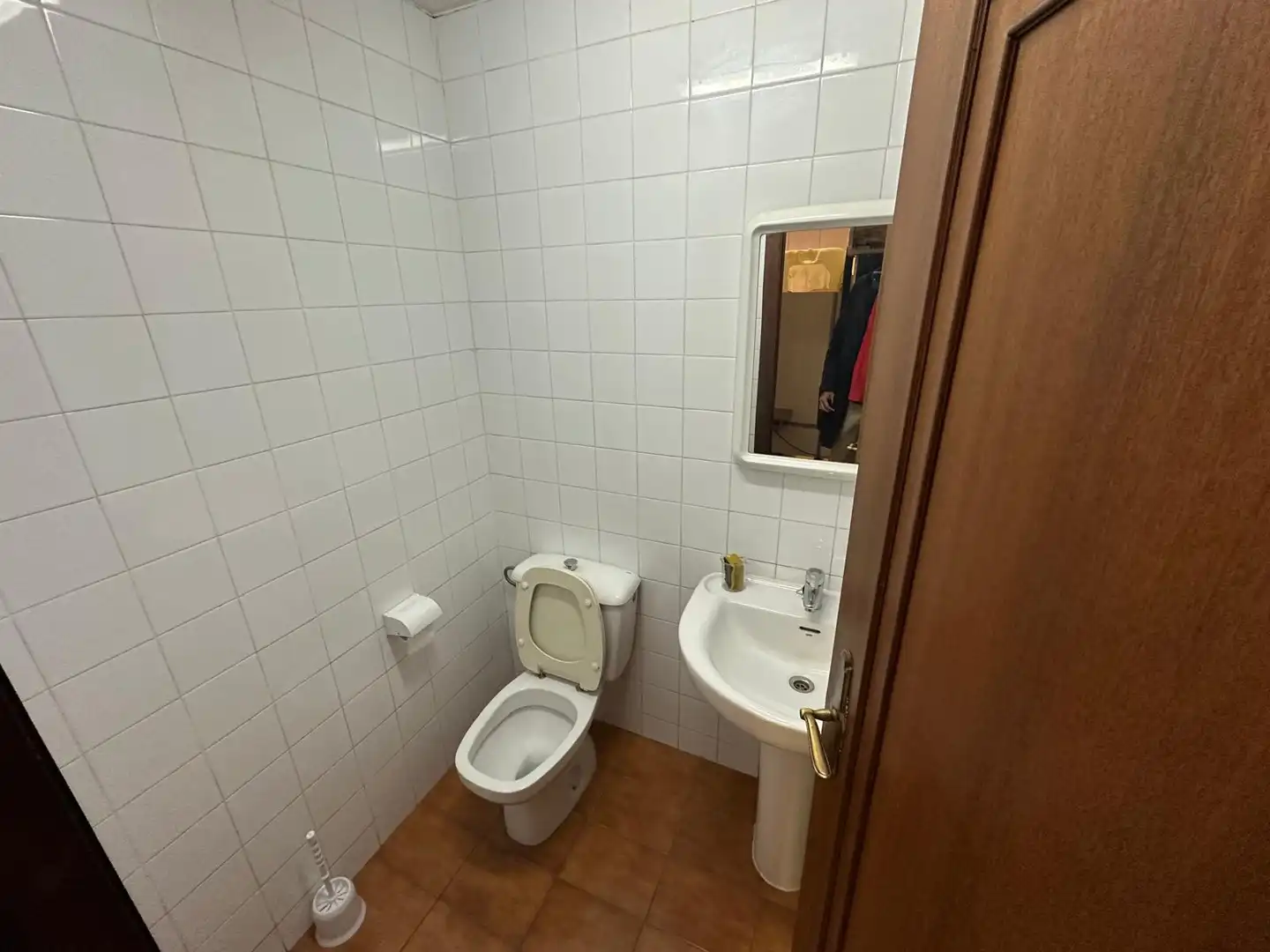 Badezimmer von Fabrikhallen zur Miete in Villagonzalo Pedernales mit Heizung