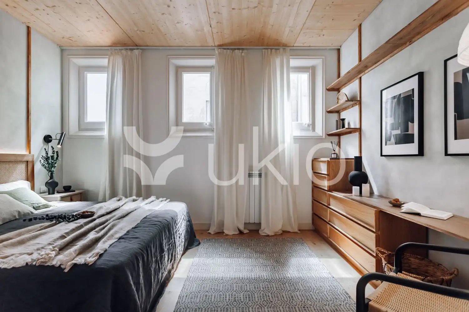 Habitación de Apartamento de alquiler en Barcelona con Aire acondicionado, Calefacción y Terraza