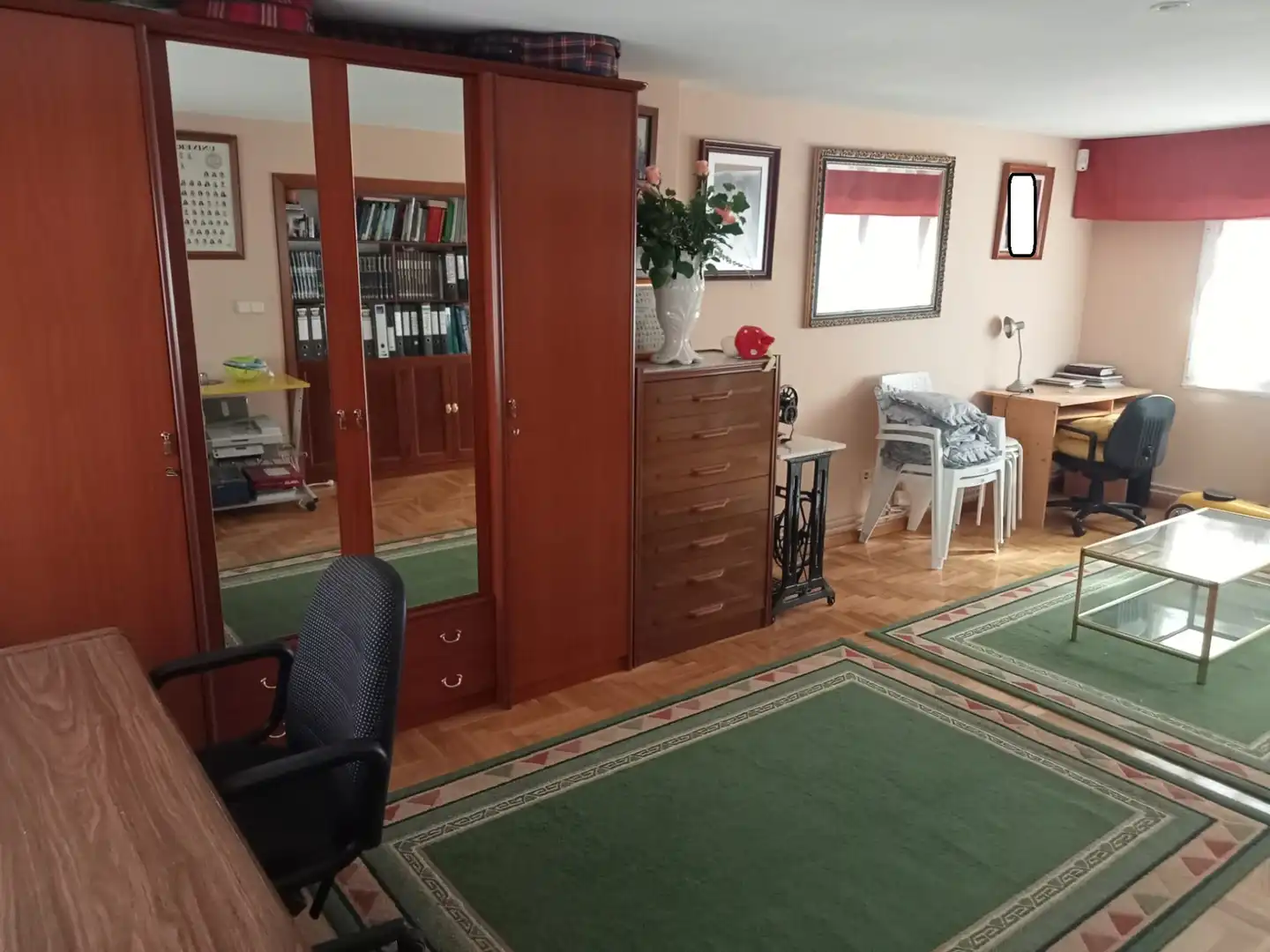 Sala de estar de Casa o chalet en venta en Santiago de Compostela  con Calefacción, Jardín privado y Terraza