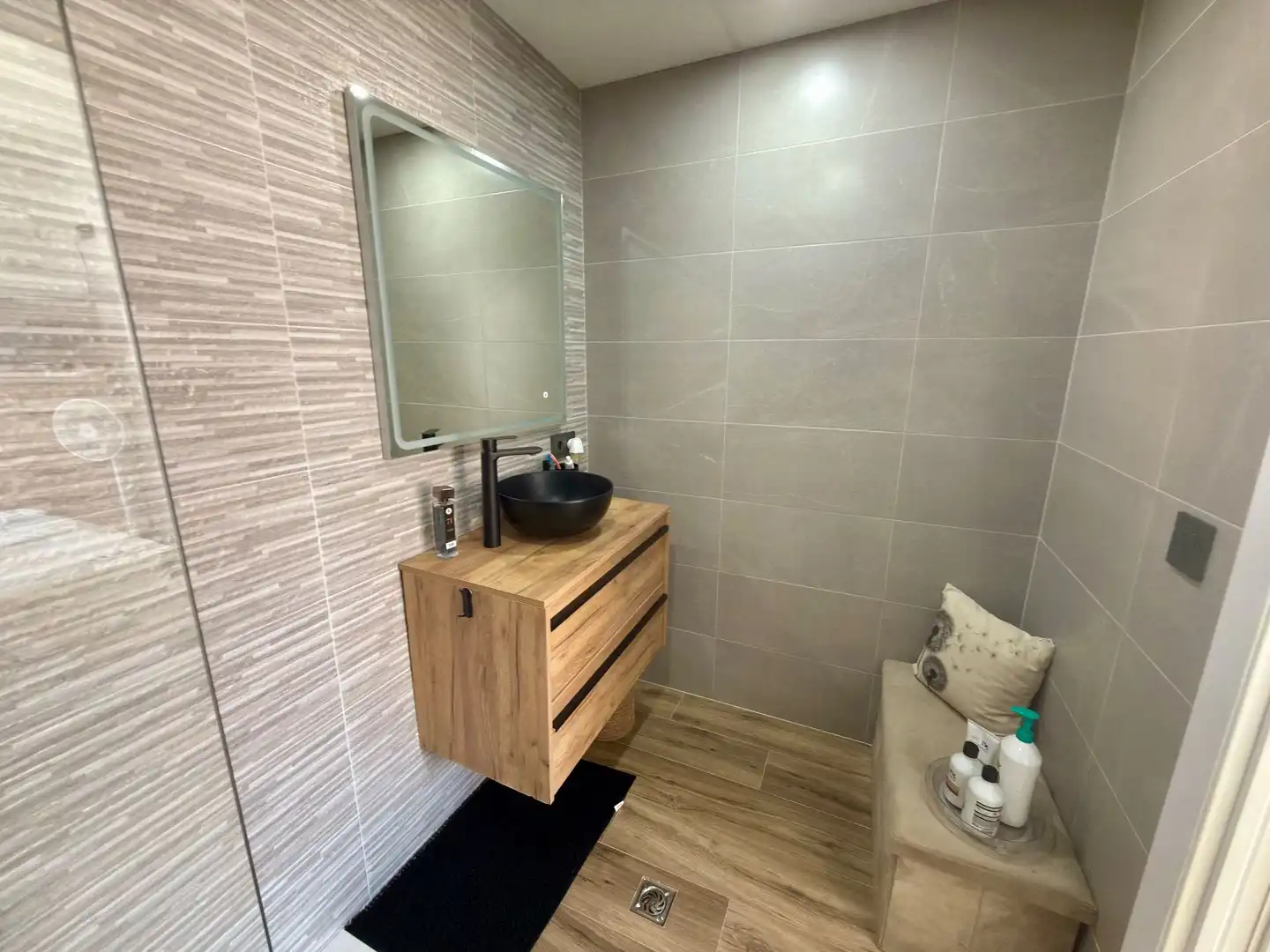 Baño de Casa o chalet en venta en Santa Margarida I Els Monjos con Aire acondicionado, Jardín privado y Terraza