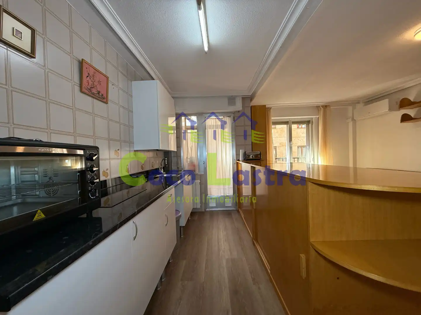 Küche von Wohnung zum Verkauf in Salamanca mit Heizung, Parkett und Abstellraum