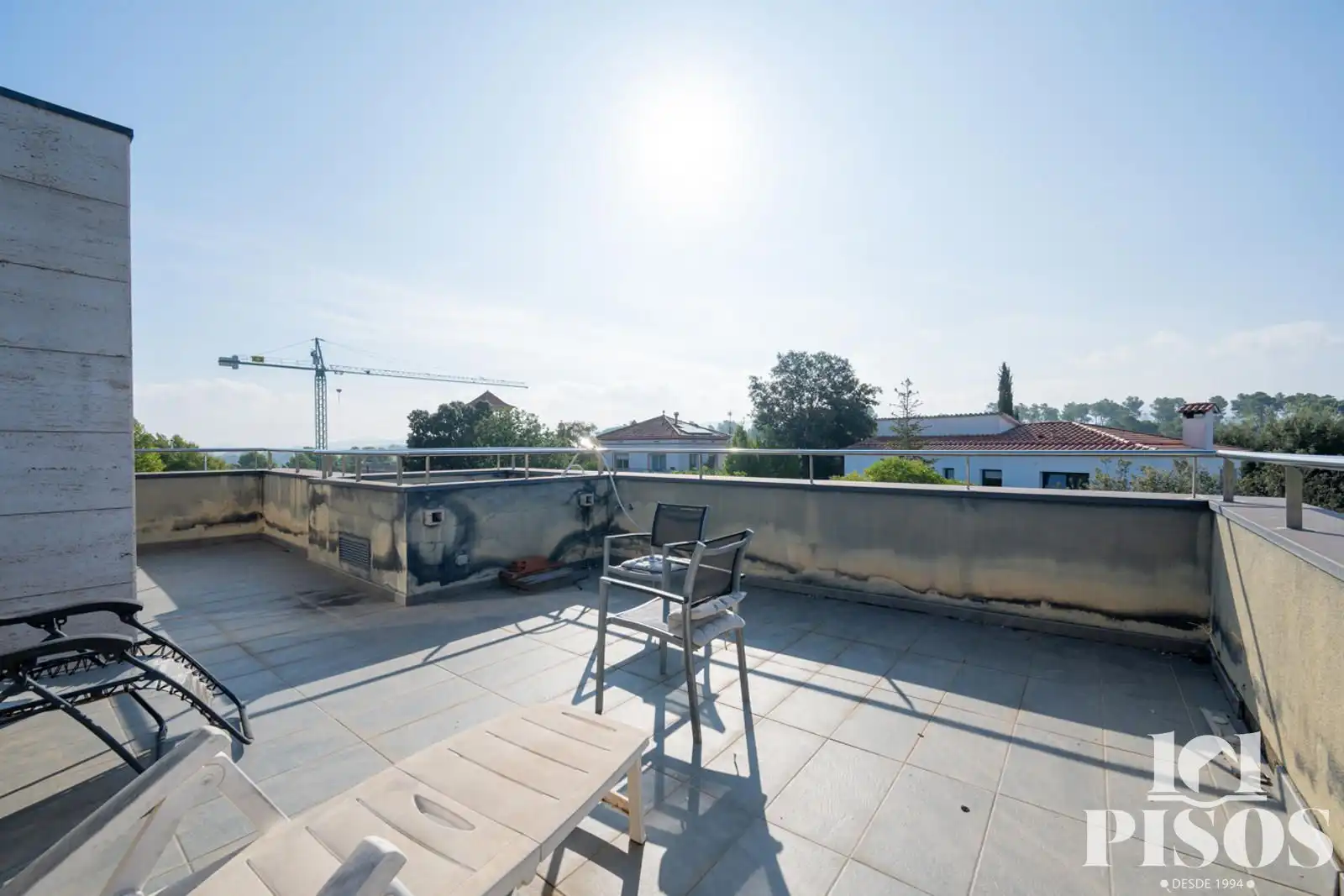 Terrace of Houses for sale in Sant Cugat del Vallès  with Air Conditioner, Storage room and Swimming Pool