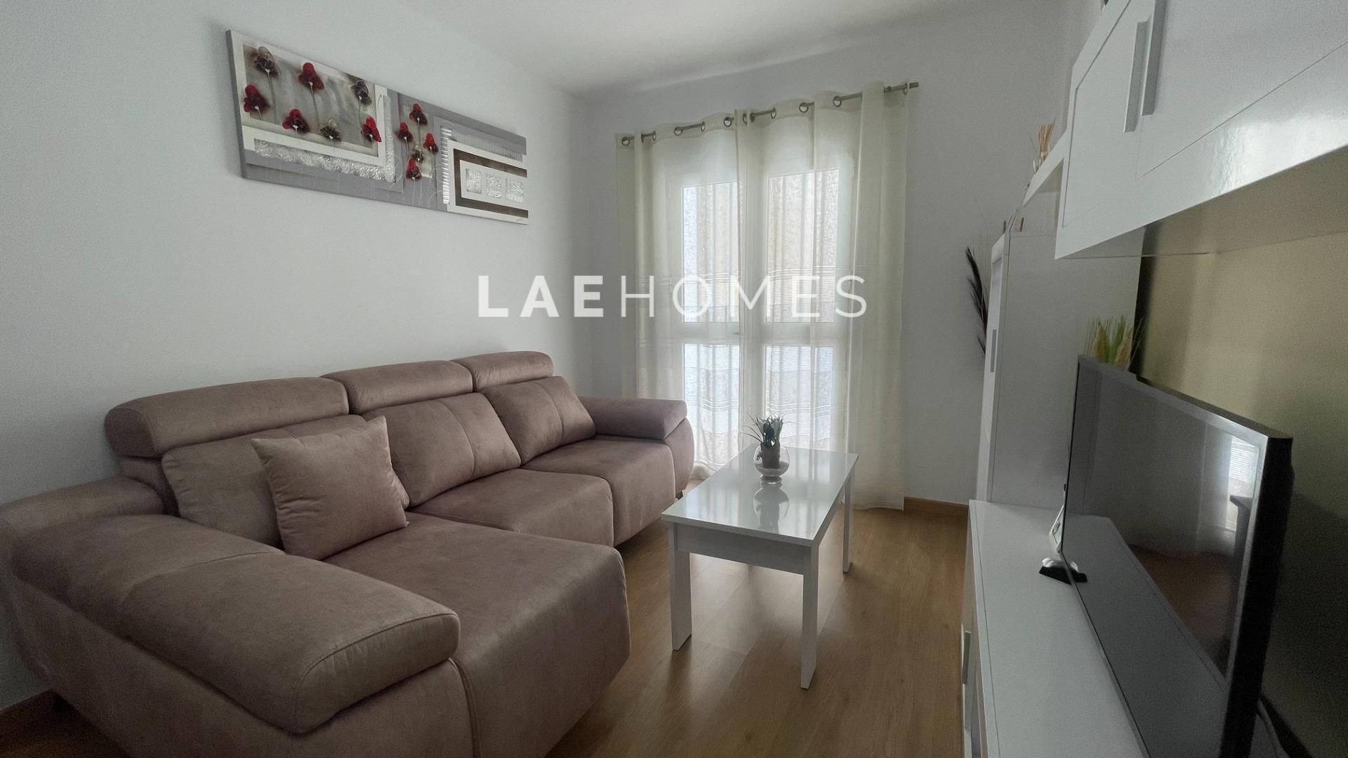 Living room of Flat for sale in Nerja  with Terrace and Alarm