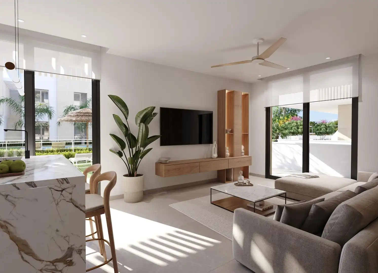 Living room of Attic for sale in Torre-Pacheco  with Terrace, Storage room and Community pool