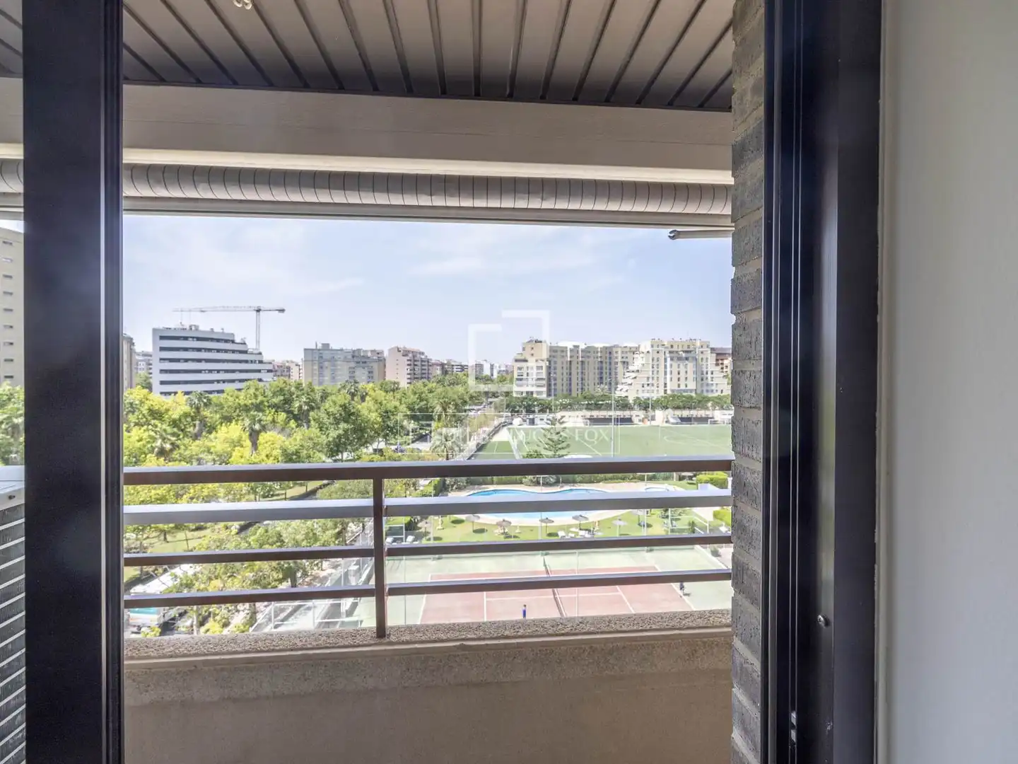 Terrasse von Wohnung zur Miete in Gandesa mit Klimaanlage, Heizung und Privatgarten