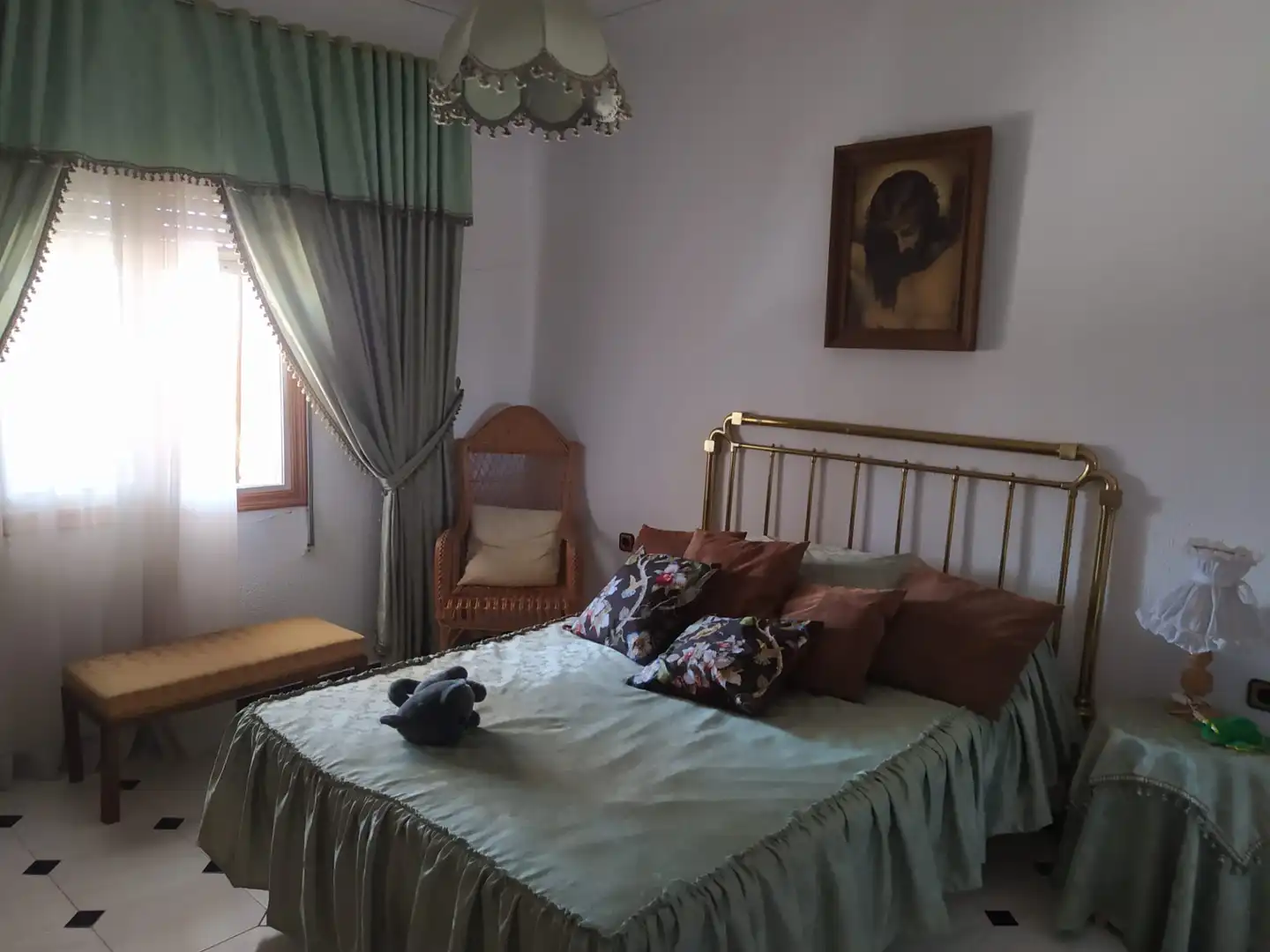Bedroom of Houses for sale in Talarrubias  with Air Conditioner, Private garden and Storage room